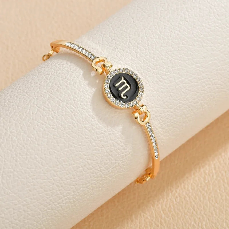 Zodiac sign bracelet